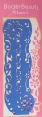 Embossing-Schablone Border Beauty, Blumenrand, Schnörkel
